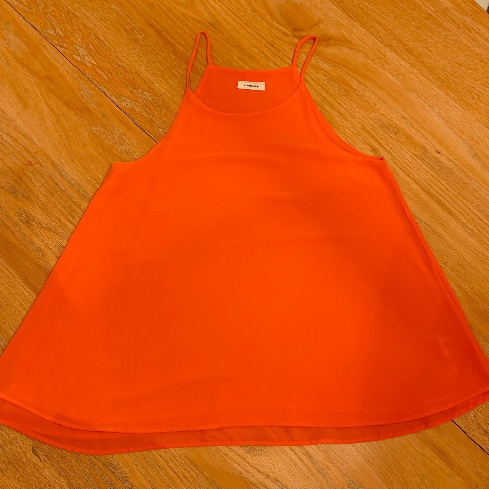 Neon Pink Adrienne Blousy Top